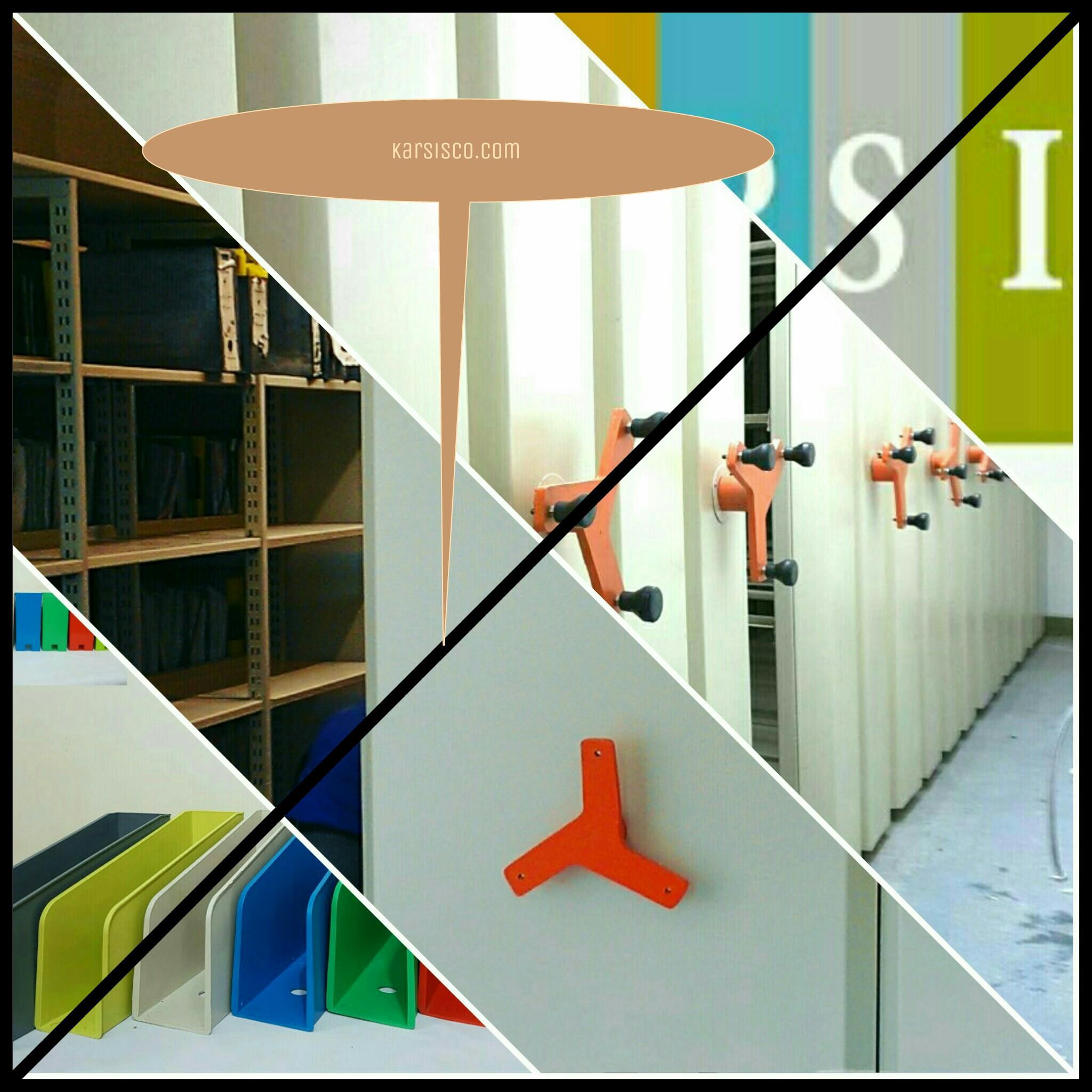 محصولات شرکت - قیمت کمد بایگانی ریلی متحرک اداری